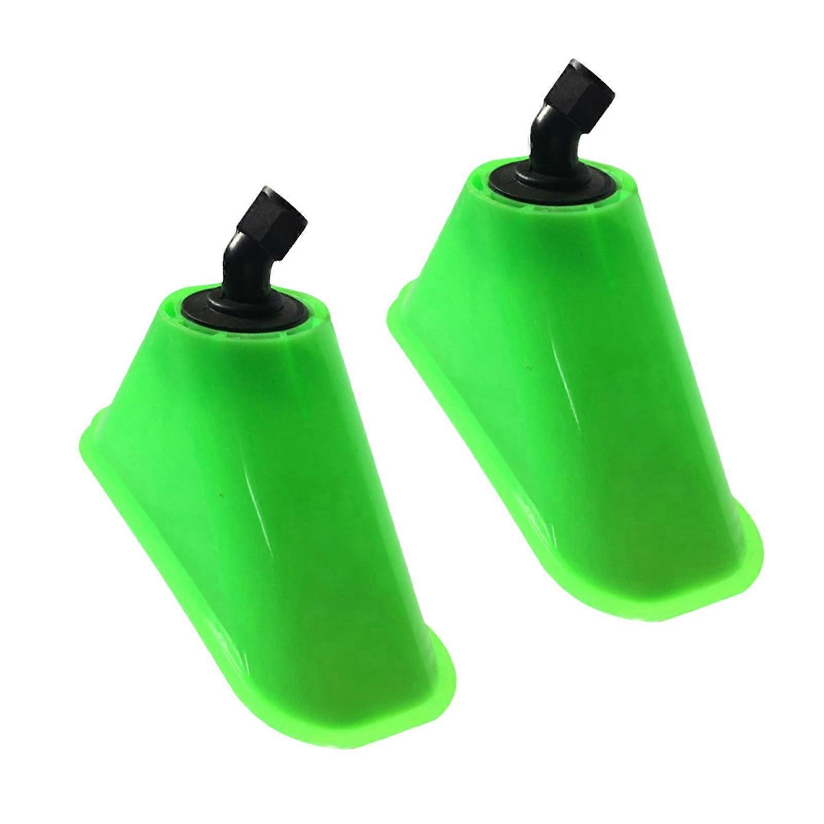 2pcs Windproof Sprayer Shield Plastic Covers FanShaped Nozzle Guard for Even Outdoor Application