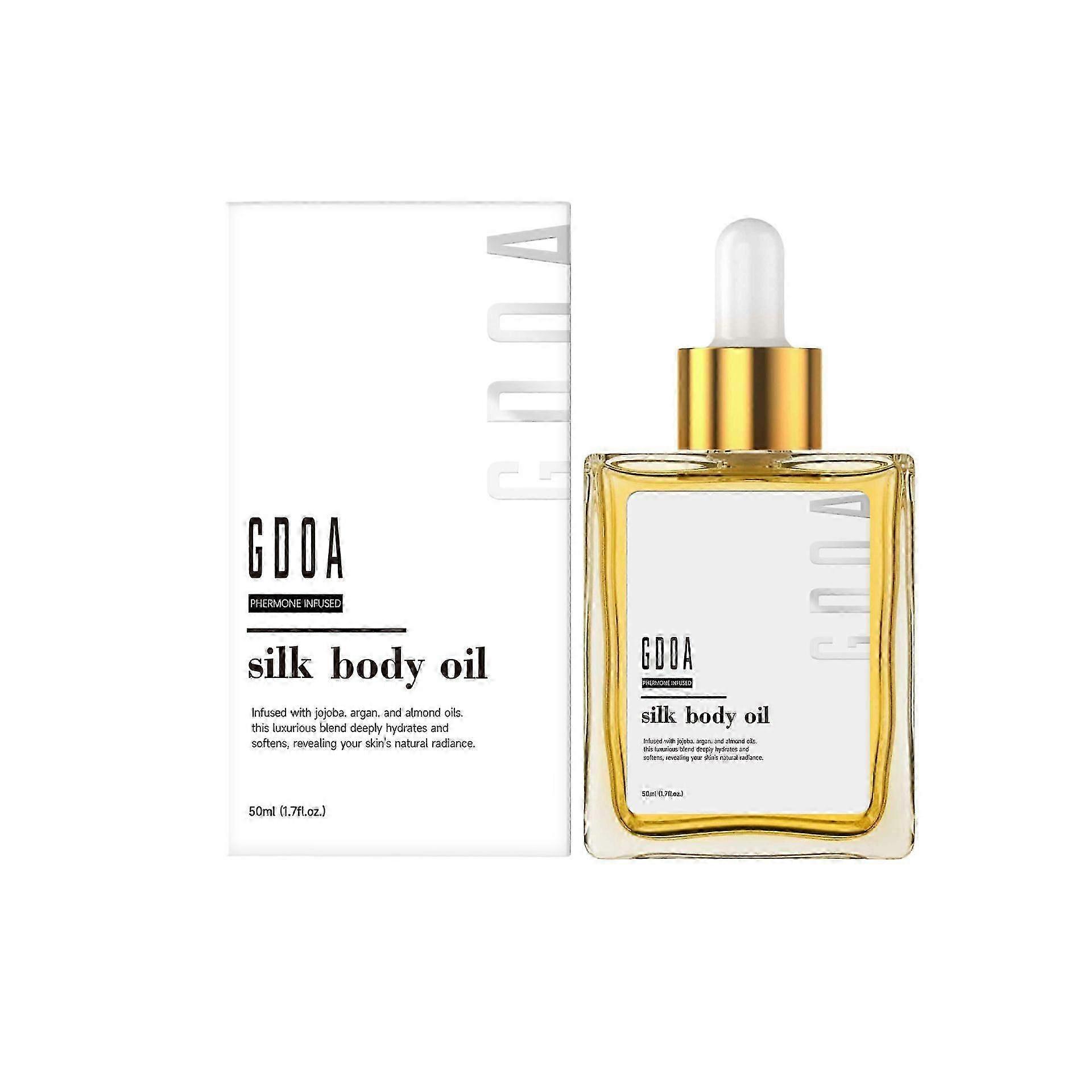 50ml Nourishing Silk Body Oil with Natural Protein Extract for Smooth Glowing Skin