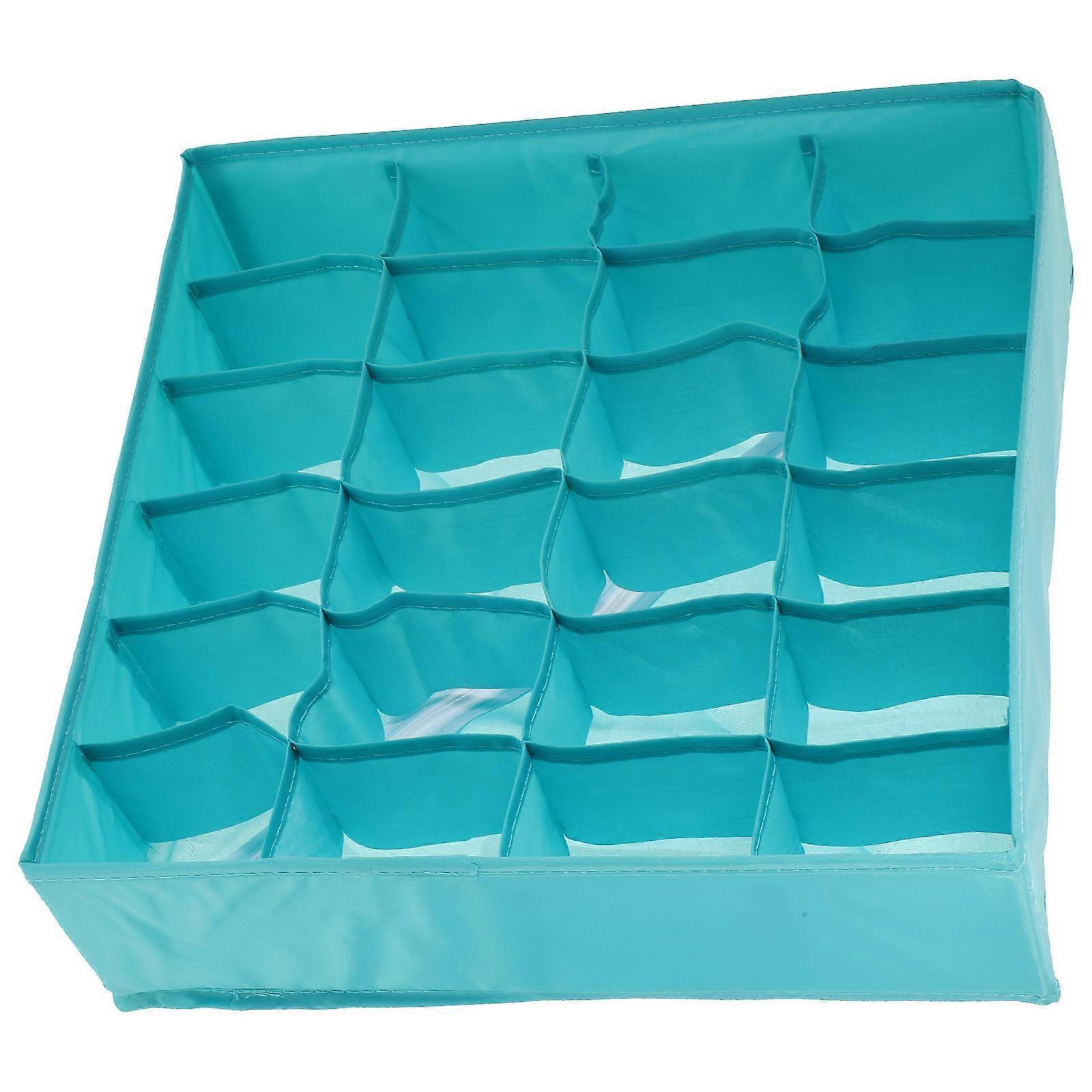 Khaki Fabric Underwear Storage Box for Storage Use Organizer