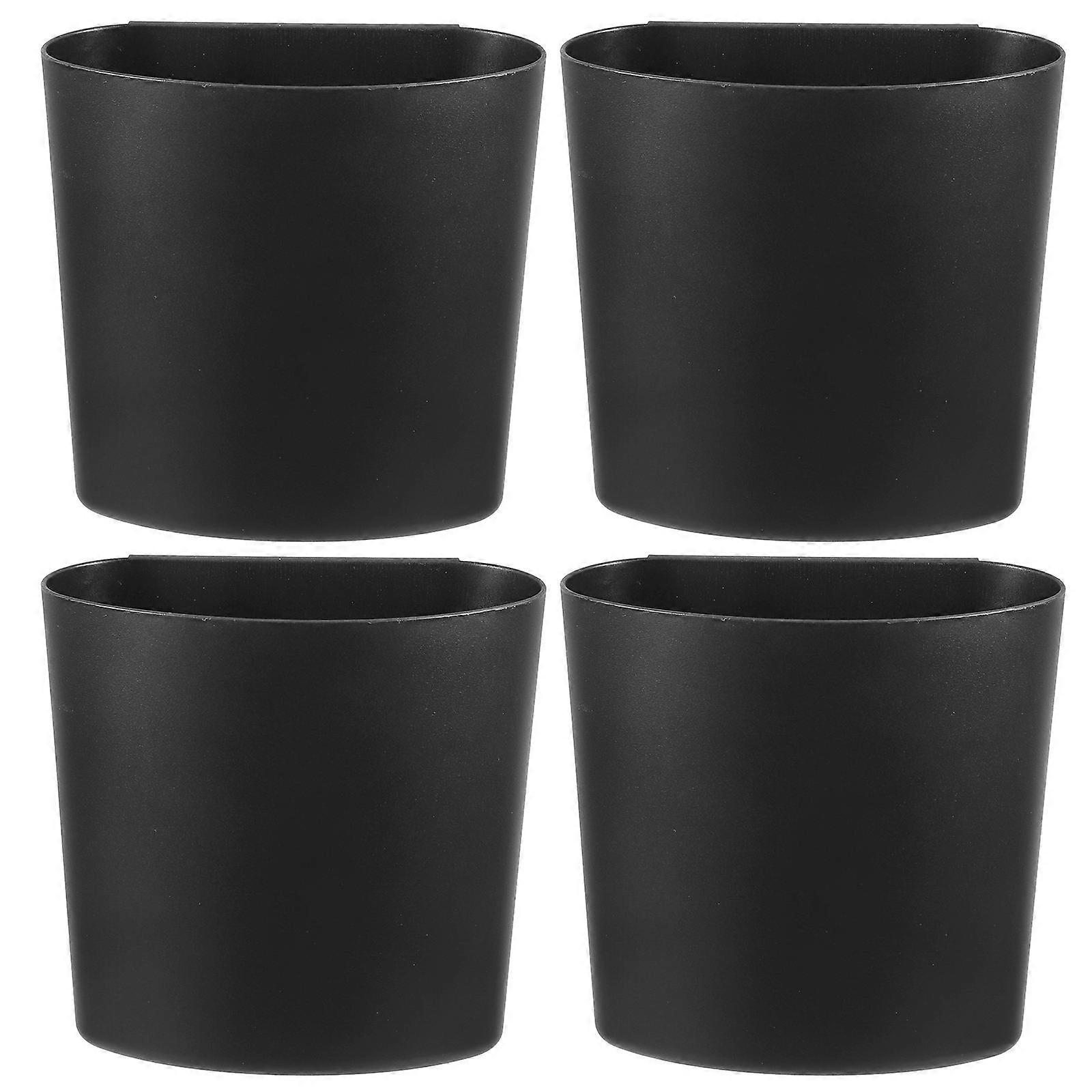 Hanging Basket for Cart Portable Storage Additional Storage Round Bottom Kitchen Use Plastic 4Pcs