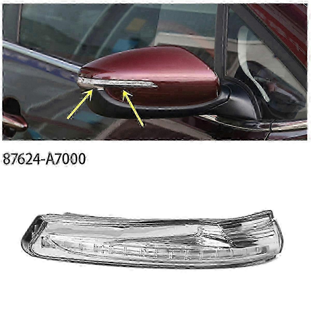 Left Side Mirror Turn Signal Light 87614-A7000 2025