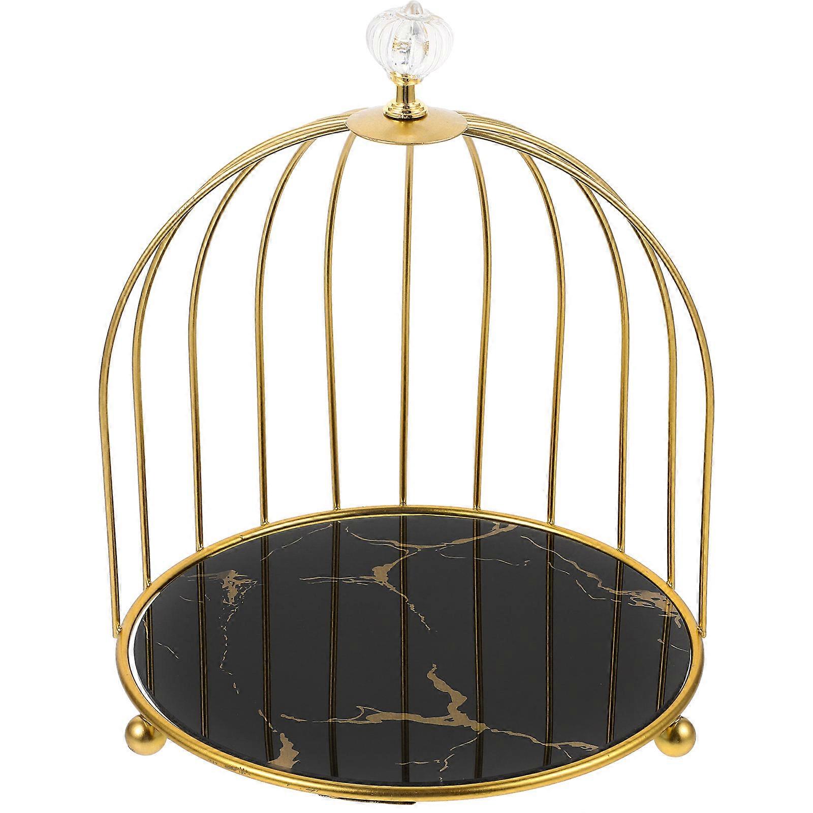 Perfume Organizer For Vanity Bird Cage Design Makeup Storage To Maximize Organization 1Pack