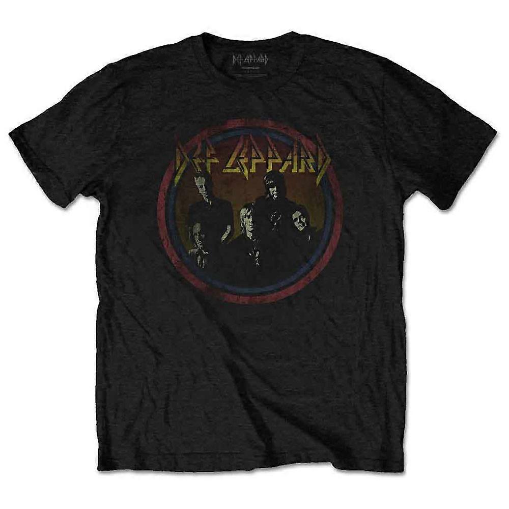 Def Leppard Vintage Circle T Shirt