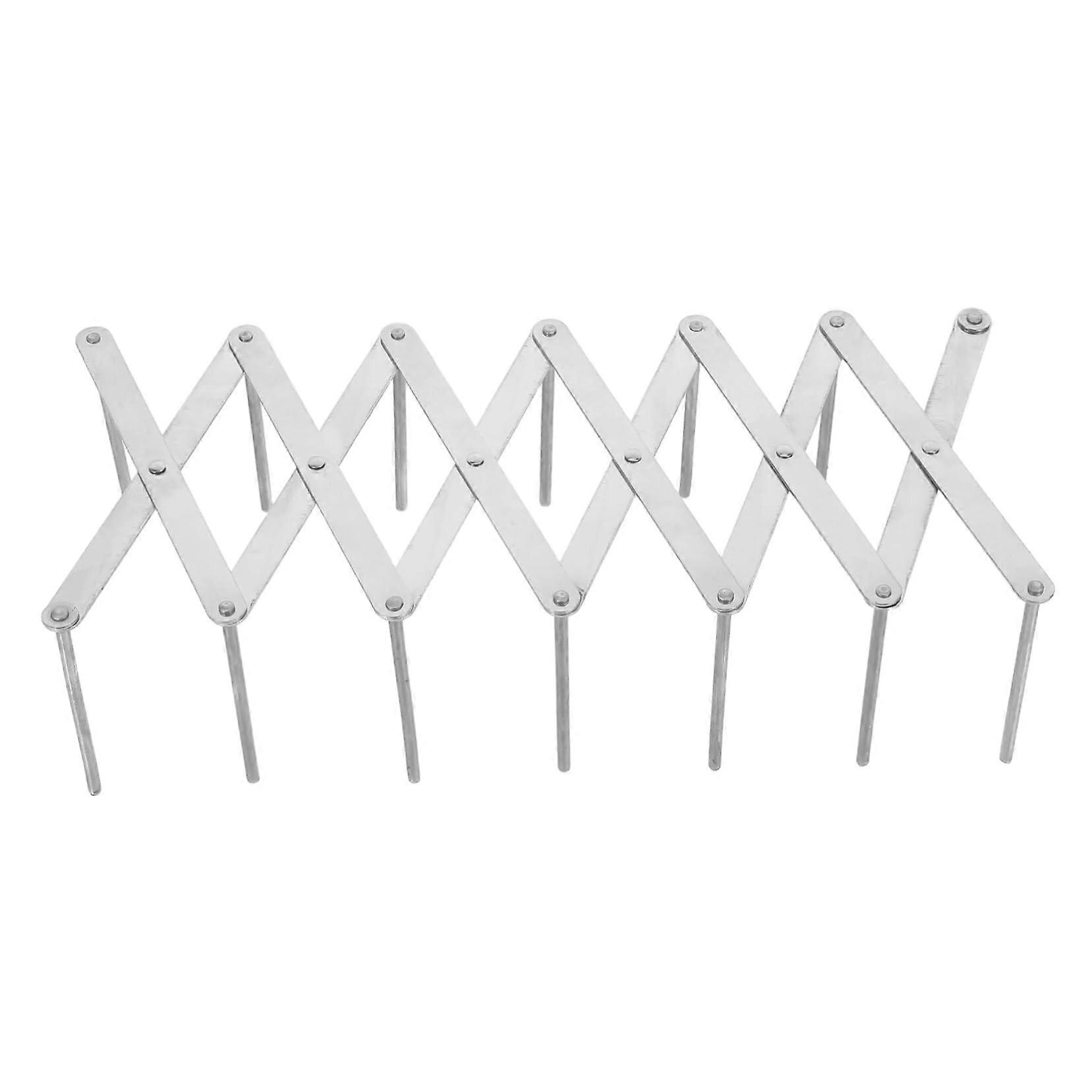 Adjustable Stainless Steel Dish Rack with Foldable Pot Lid Holder, SpaceSaving Kitchen Organizer