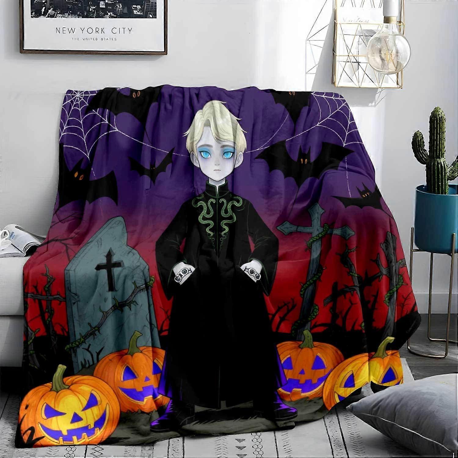 Harry Potter Themed Flannel Blanket