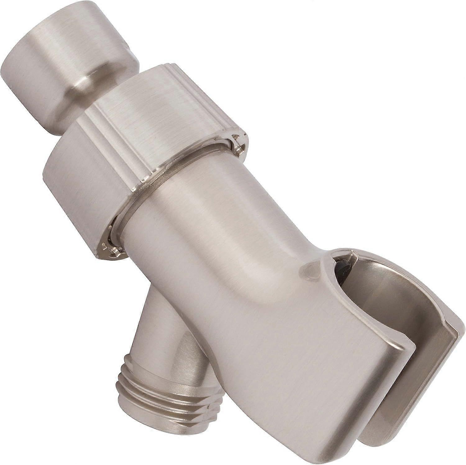 Shower Arm Bracket - Adjustable Handheld Shower Arm Mount & Holder with Brass