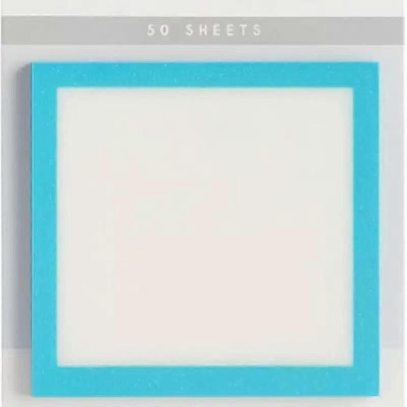 Transparent Glitter Notepad Stickys Note Paper Perfect For Study Work Home Decor Office Productivity Tools