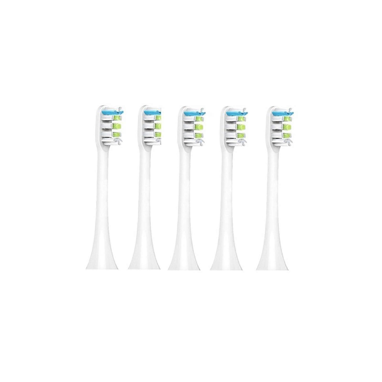 Electric Toothbrush Replacement Heads 5 Pack White for Xiaomi SOOCAS Sonic Brush
