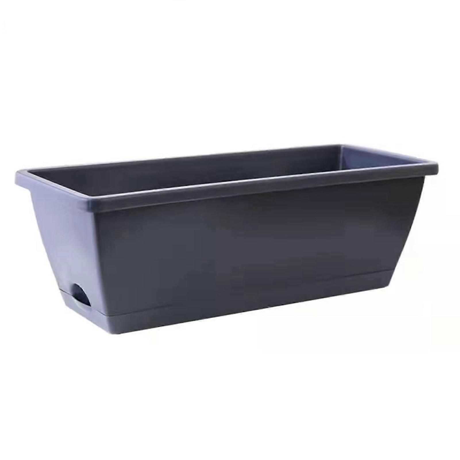 Grow Box Vegetable Rectangular with Drainage for Indoor Herb Planting