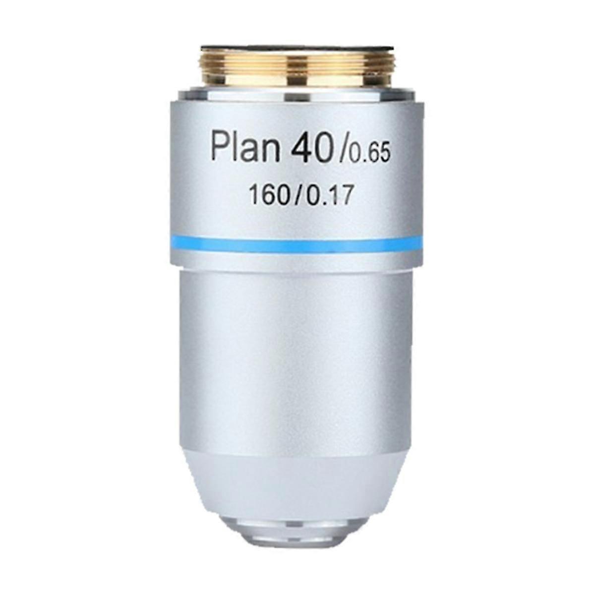 Biological Microscope 195 Plan Achromatic Objective Lens 40X RMS Thread 160/0.17 195mm