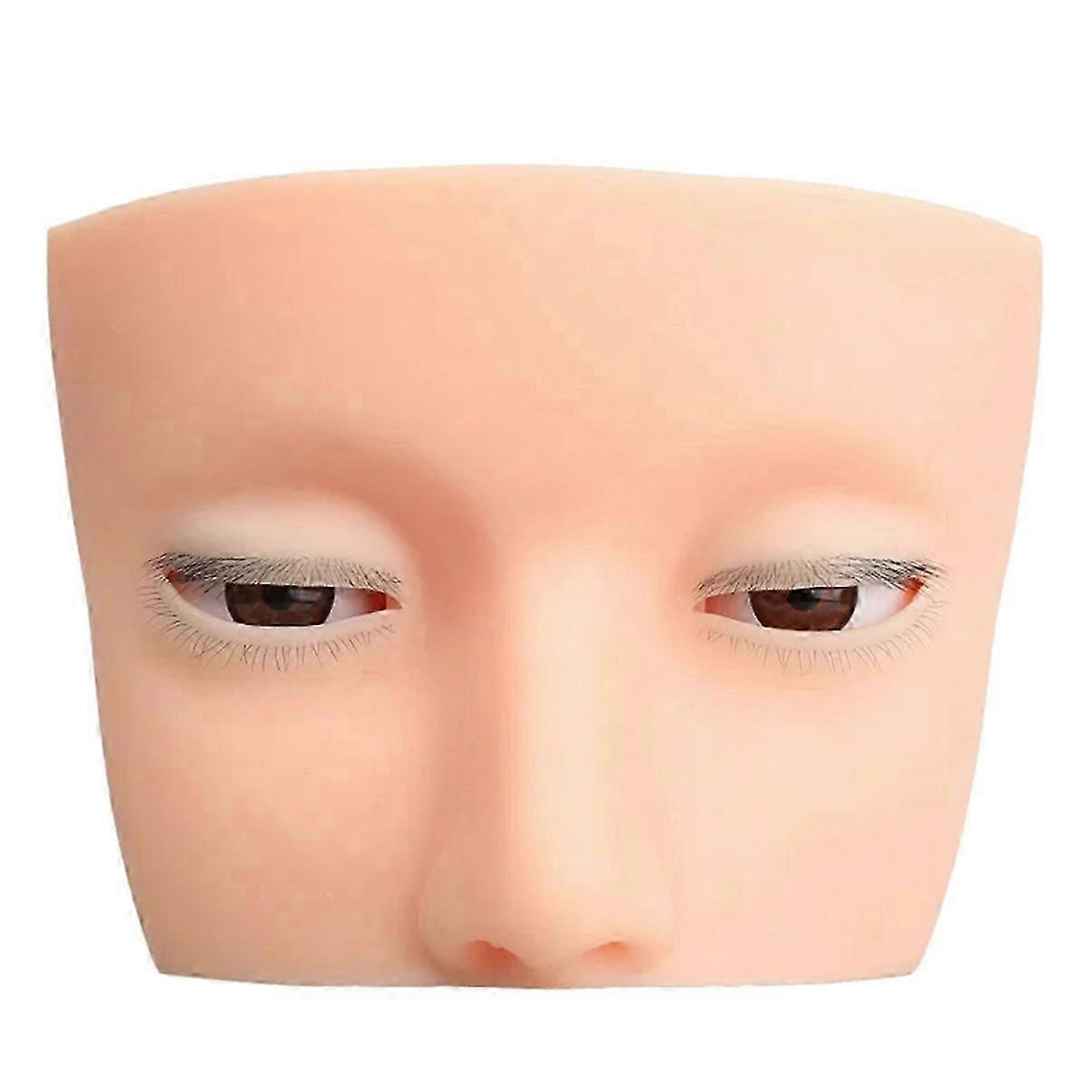4-Layer Eyelash Practice Mannequin Head A