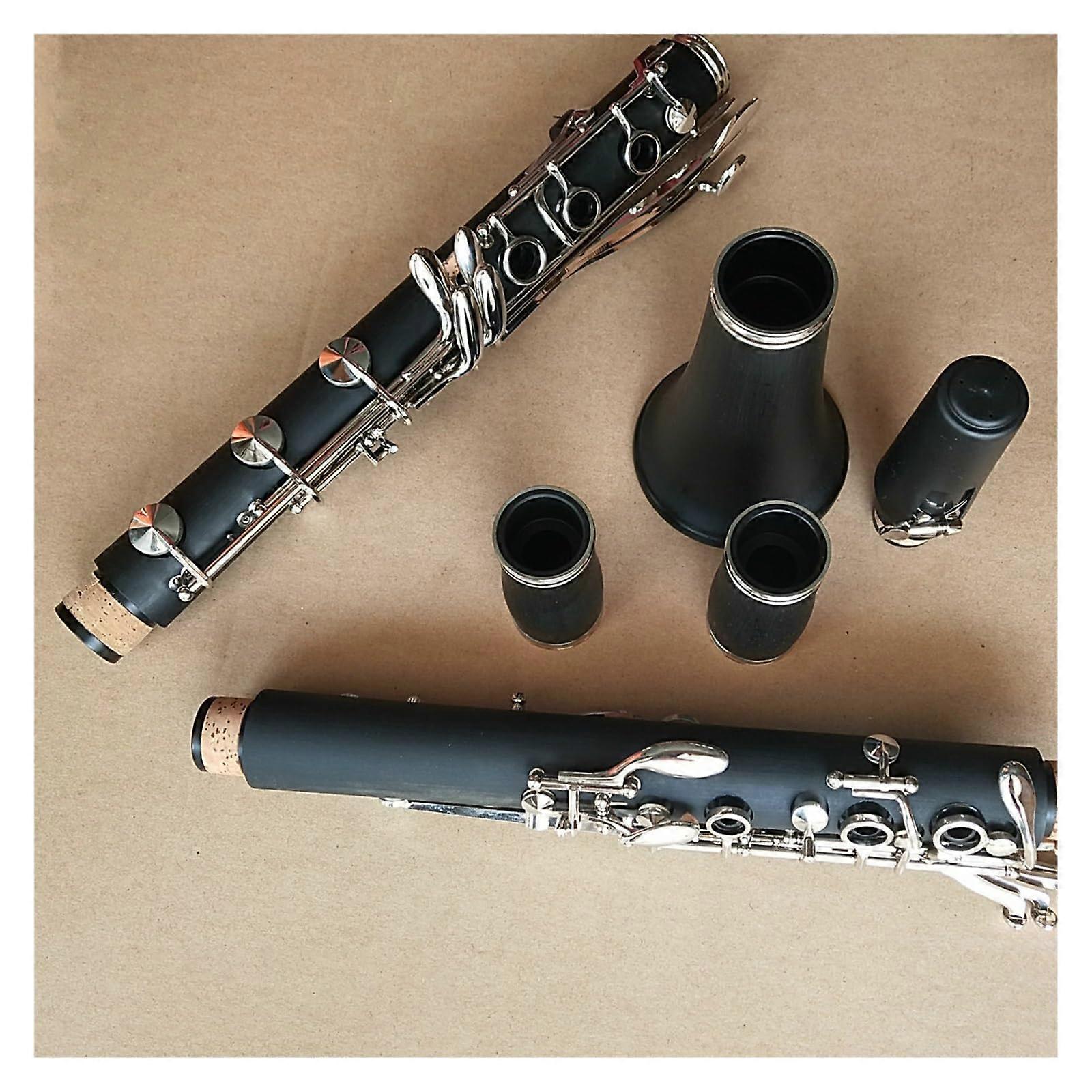 Student Clarinet with Case G Key for Beginners Wide Pure Sound Durable Craftsmanship