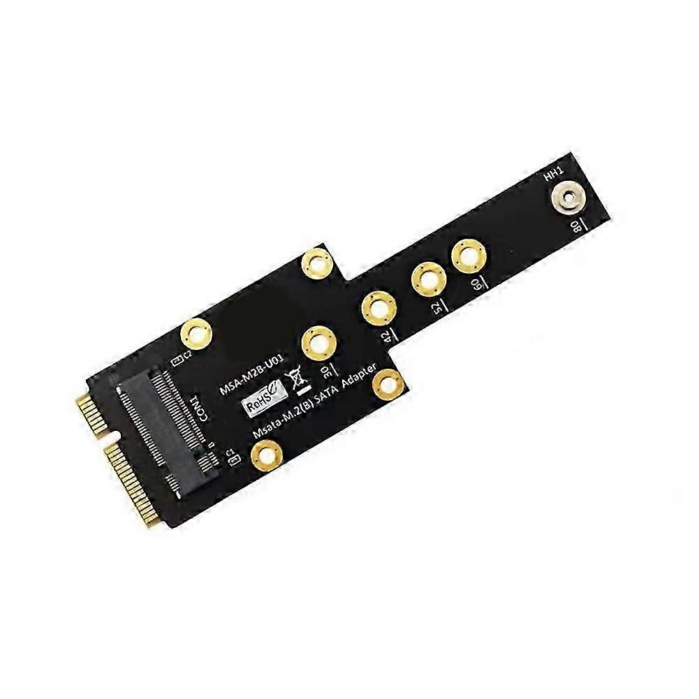 MSATA to NGFF KEY B SSD Adapter Card M.2 KEY B L to MINI PCIE Multi-Function Module