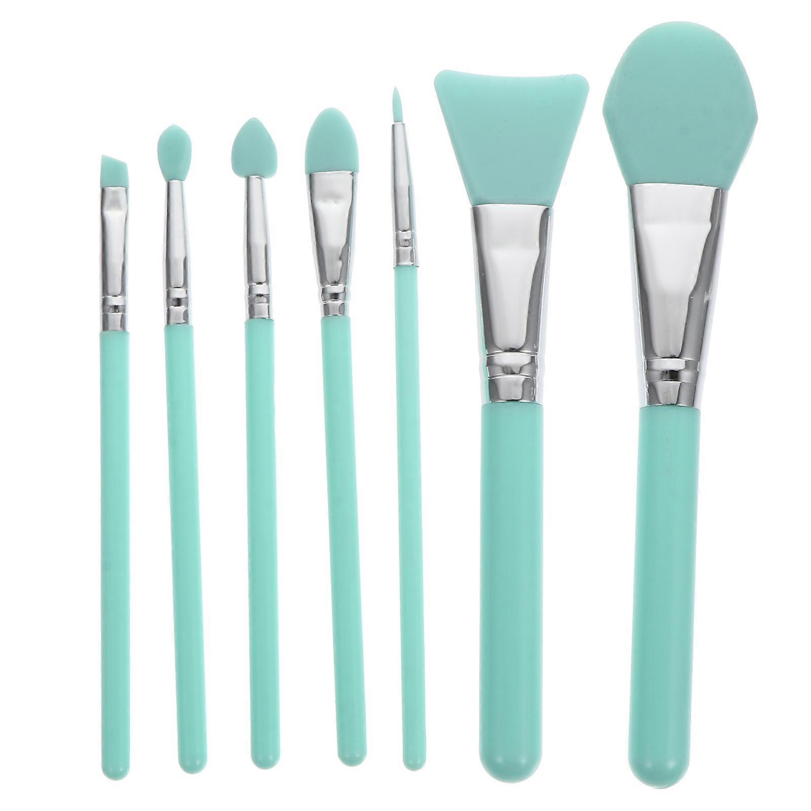 Eyebrow Brush Silicone Makeup Set For Makeup Application Sunscreen Application 7Pcs