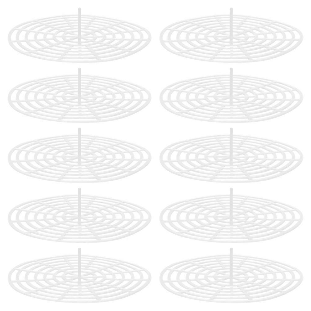 10Pcs Fermenting Weight for Pickle Jar with Plastic Mesh Press Plates