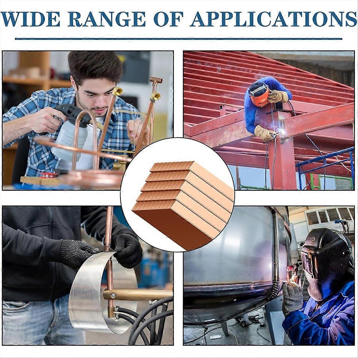 40 Sticks Brazing Rods Copper Brazing