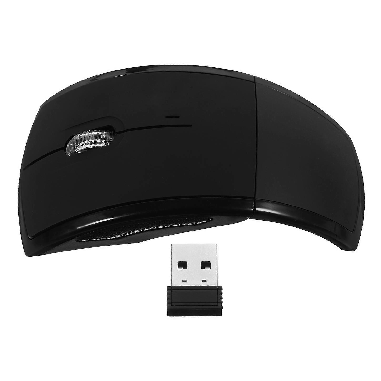 Wireless Mouse Portable Mouse for Computer Use 1 Piece Black Design