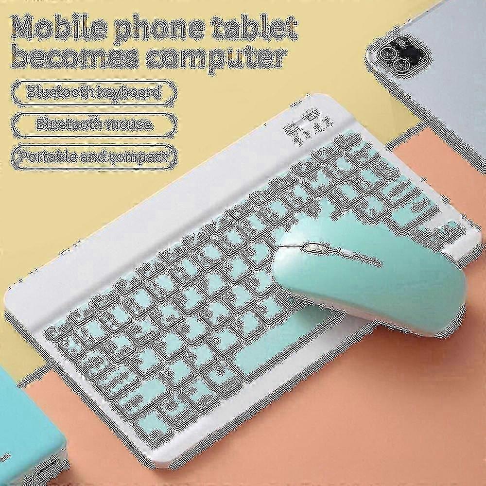 Qwert 10 Inch Wireless Bluetooth Keyboard Mouse Notebook Bluetooth Keyboard Notebook