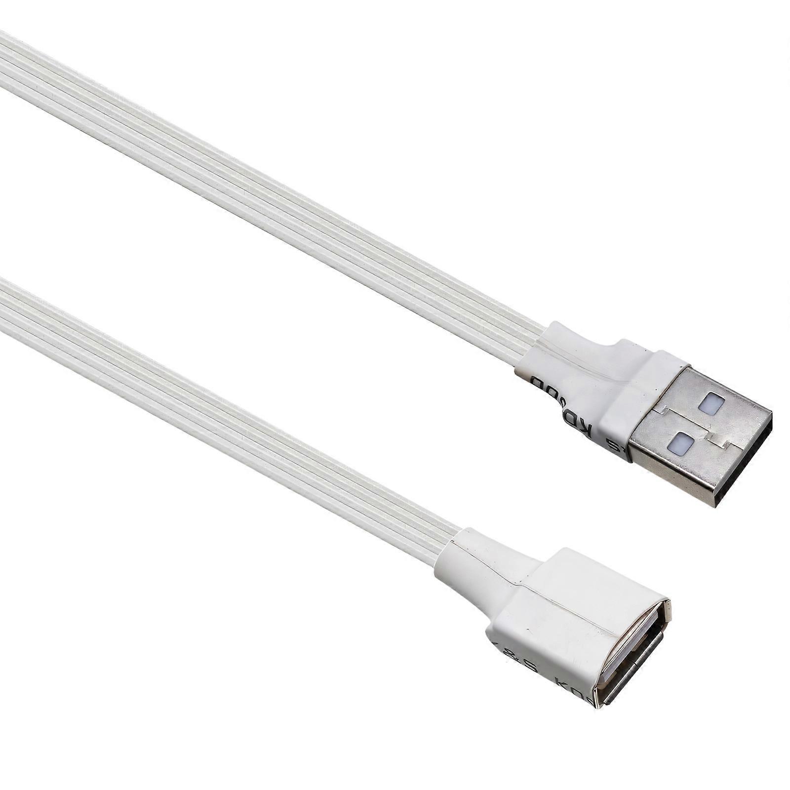 Multiple Direction USB 2.0 Port Extender Fast Speed Extension Cable For Laptop Desktop TV Car Charging Multicolor