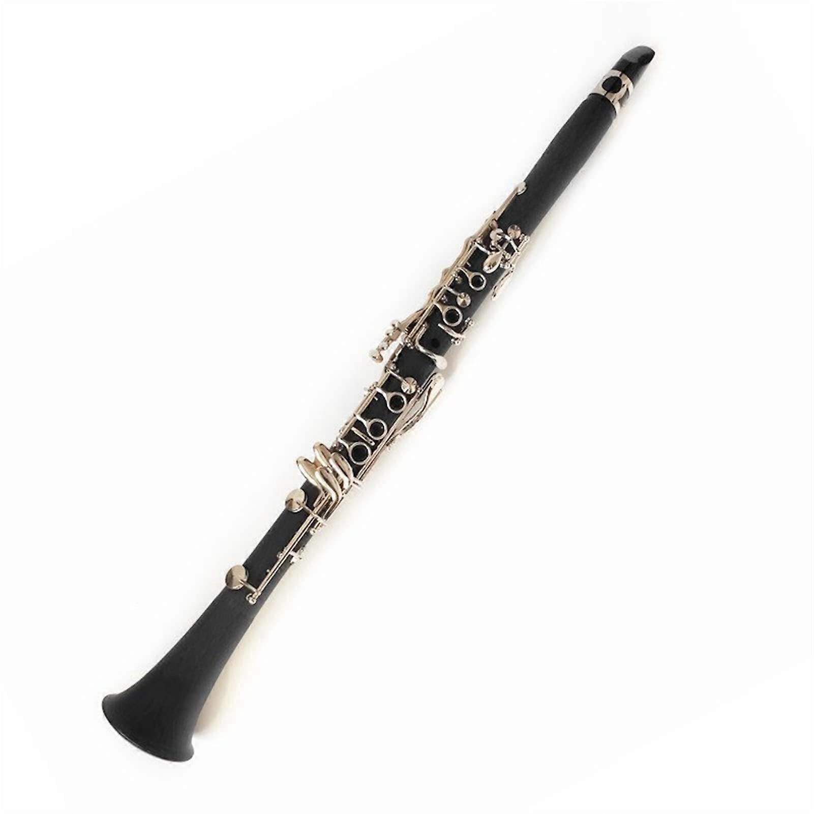 Bflat Clarinet for Students Beginner Set with Case Professional Tuning Balanced Tone Black
