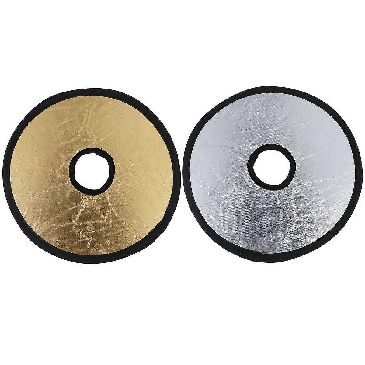 2 in 1 Foldable External Flash Reflector Flashlight Light Barrier Practical Camera Reflecting Plate Camera Reflector