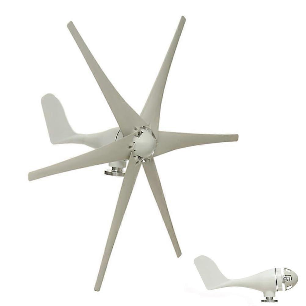 48V 6000W Vertical Wind Turbine Generator with MPPT Controller 6 Blade Off Grid Power Solution