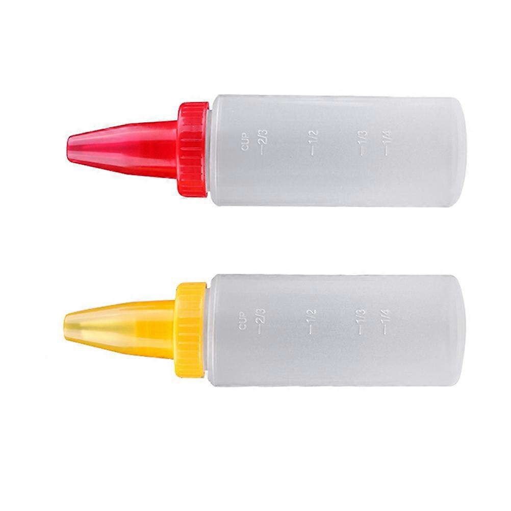 Cake Piping Bottle Practical Baking Supply for Cake Decorating 6Pcs