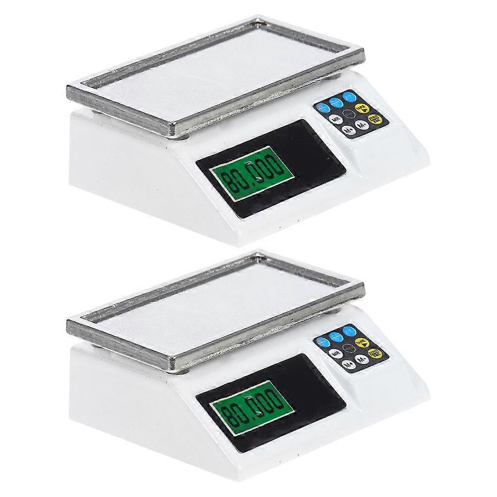 Mini Electronic Food Scale for Baking 2Pcs Compact Design and Precision