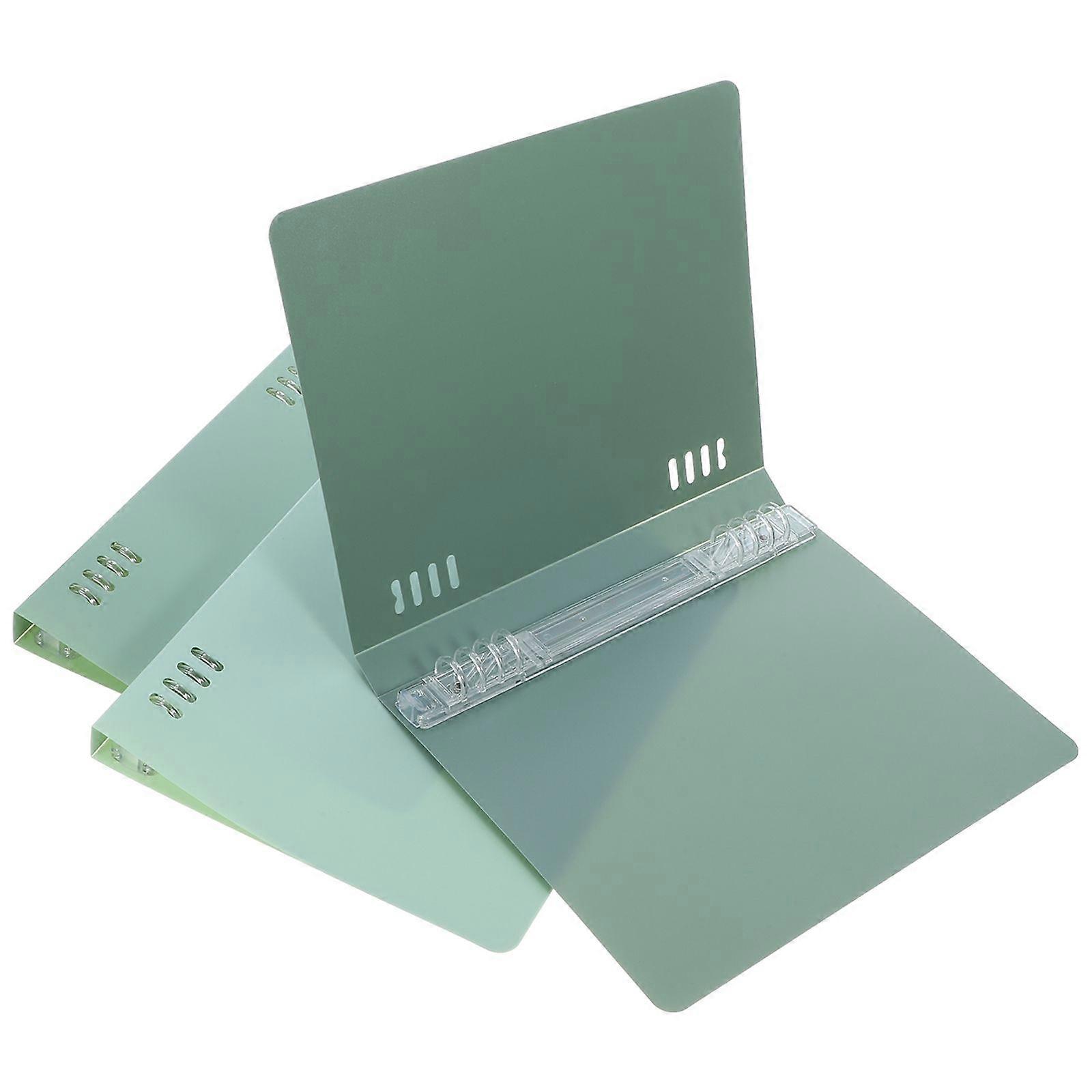 3Pcs Loose Leaf Binder Cover Multi-use Binder Shell Refillable Notebook Shell Binder Cover