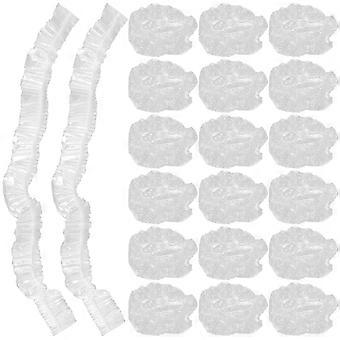 100pcs Pedicure Spa Liners Portable Foot Spa Liner Disposable Foot Tub Liners