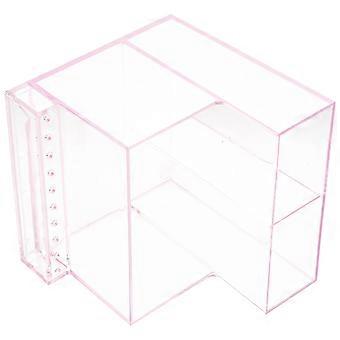 Nail Polisher Organizer Storage Holder for Grinding 1Pcs Pink Plastic