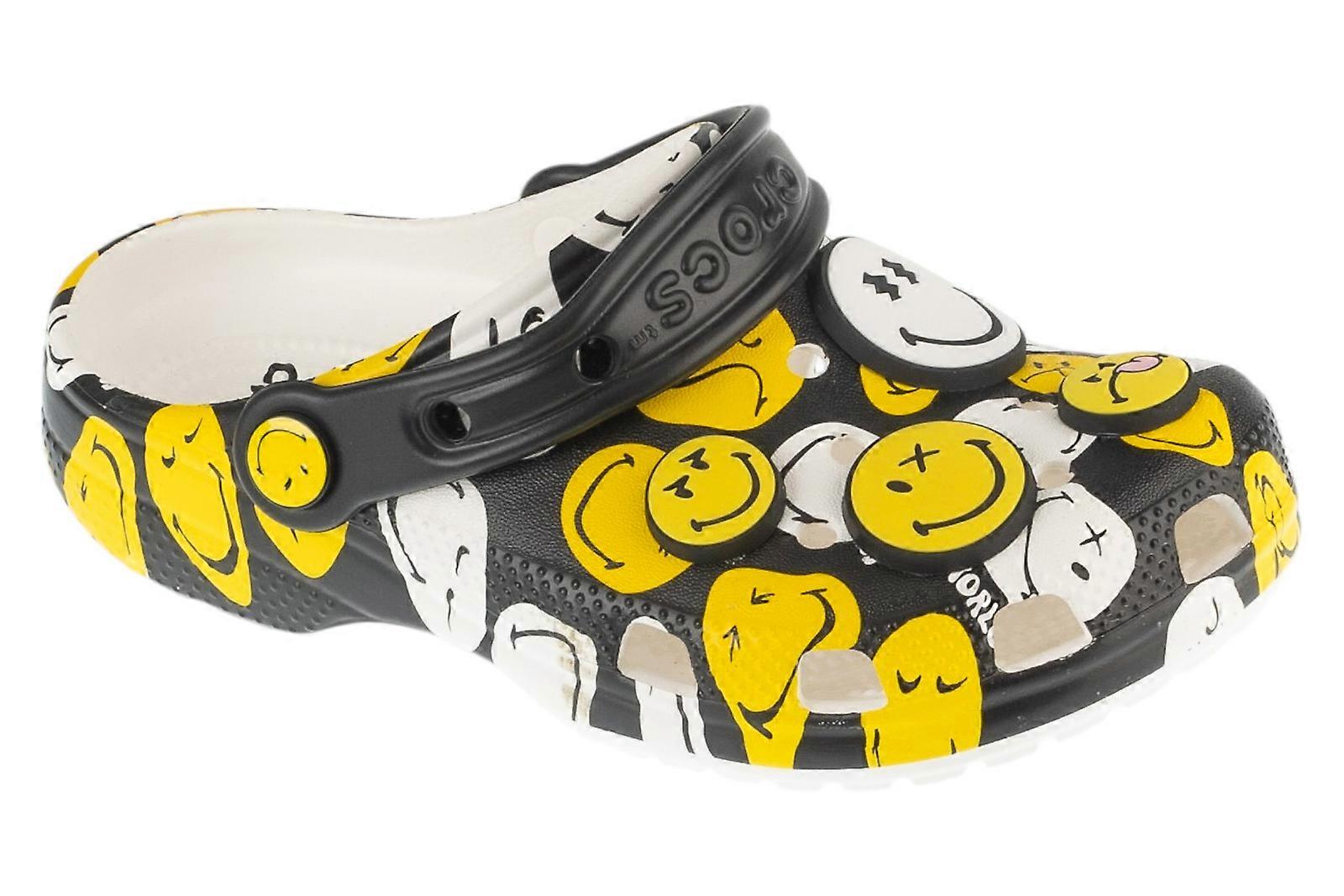 Slides Crocs Classic Smiley Clog K
