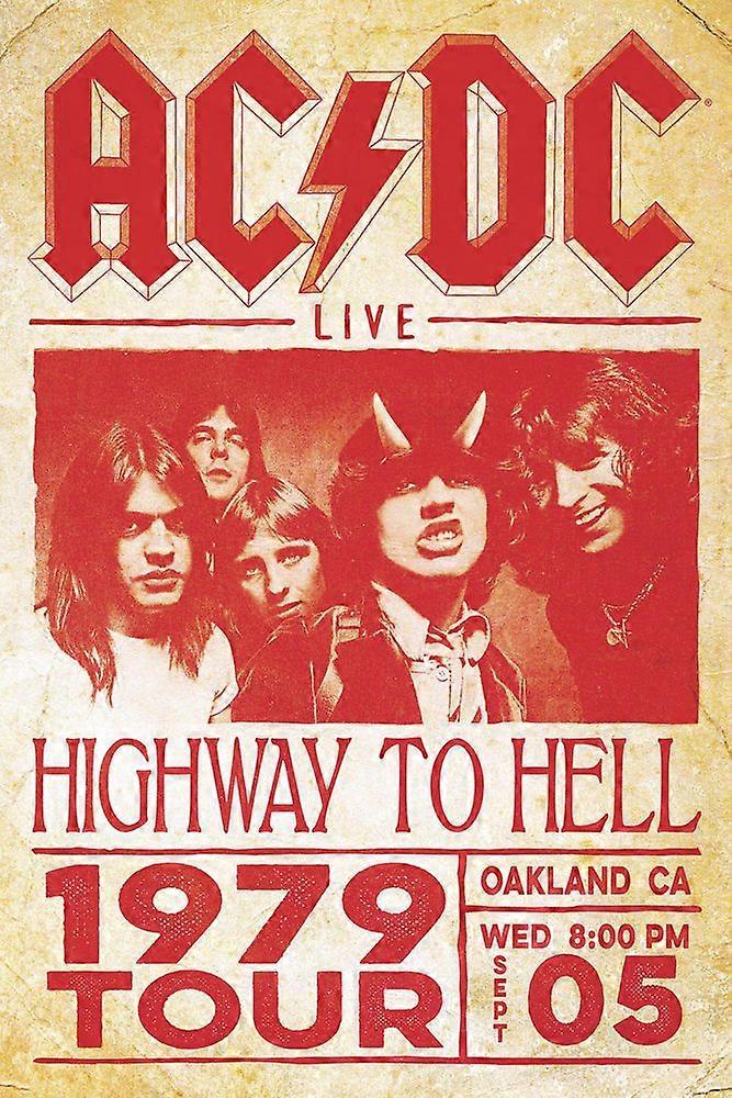 AC/DC - HIGHWAY TO HELL - TURNÉ Träpussel 241434 -A1321