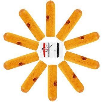 10 pcs Rain Umbrella Tail Beads Foldable Umbrella Tail Beads Wooden Umbrella Bone Covers good