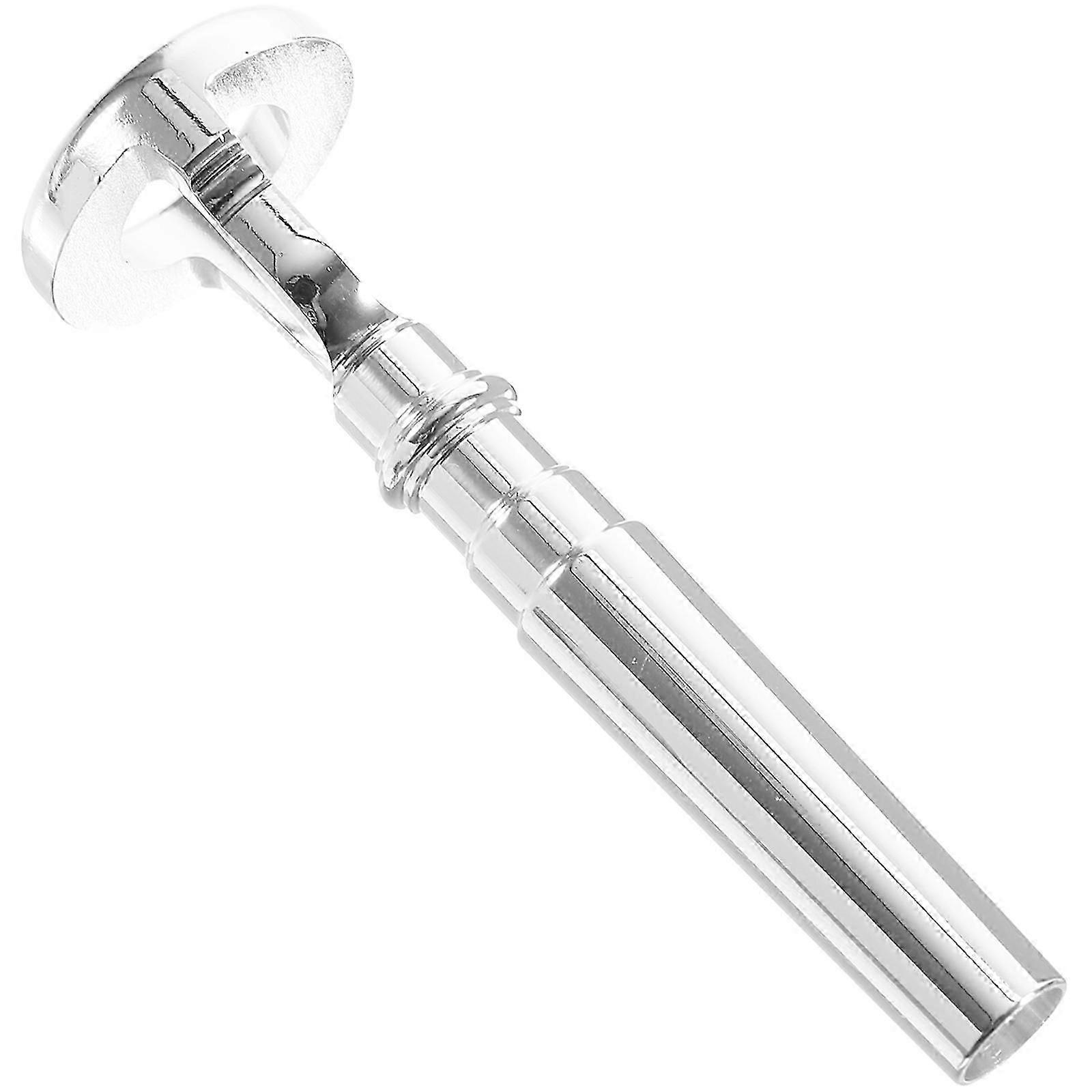 Beginner Trumpet Lip Practice Tool Mouth Shape Exerciser 1Set Silver
