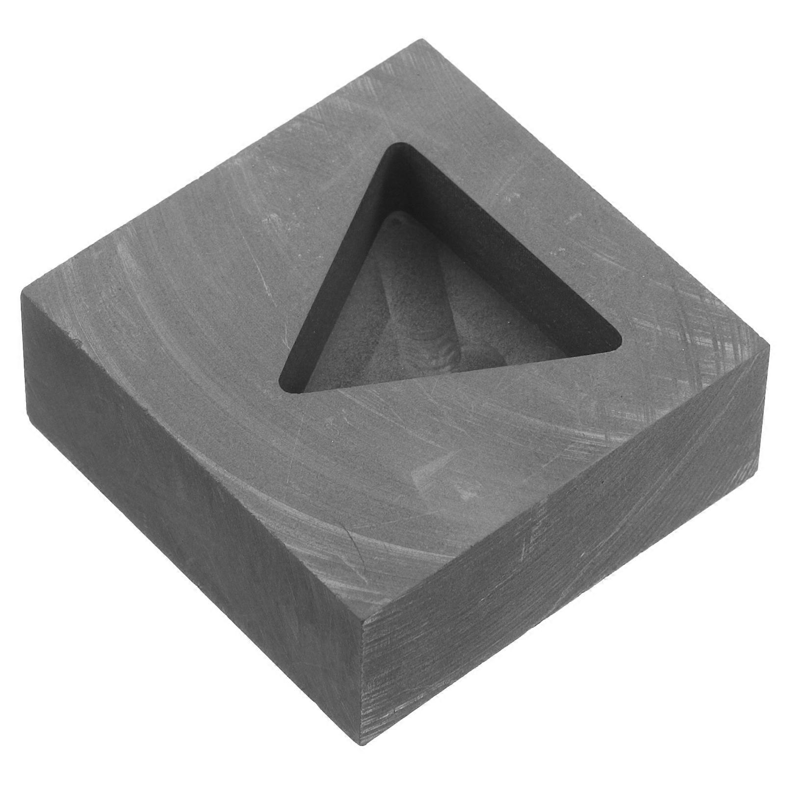 Triangle Graphite Mold for Casting Metal with Durable Graphite Material