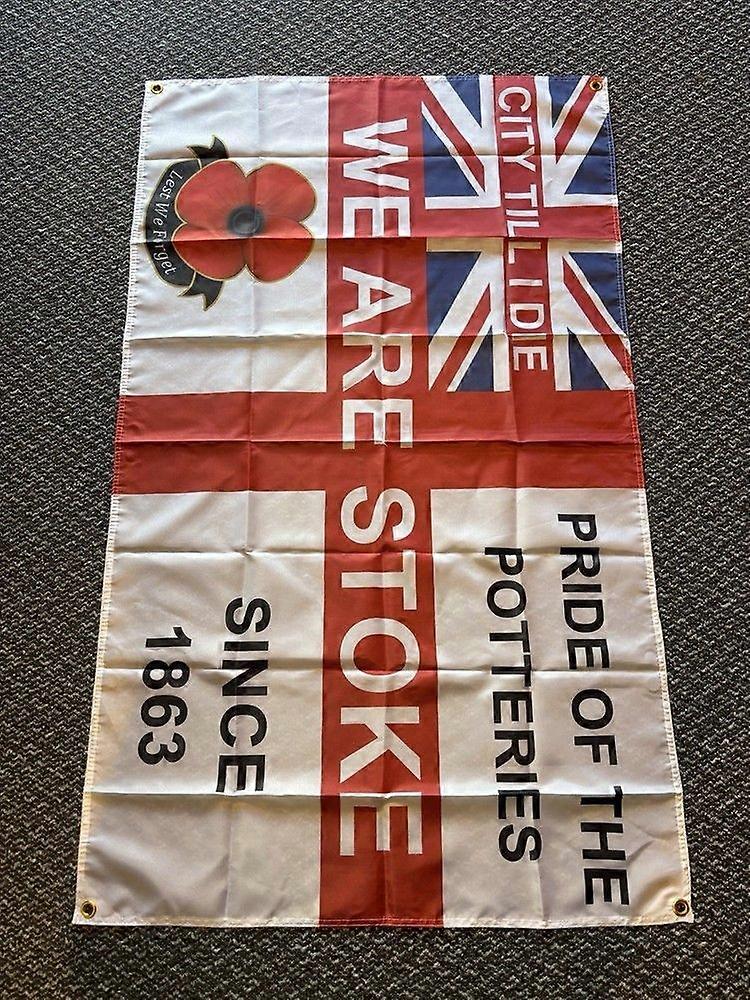 Drapeau de Stoke City C0042