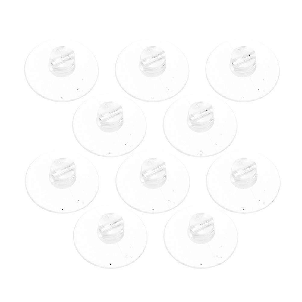 Electric Wire Fixing Open Clamp for Wire Securement 24Pcs Transparent