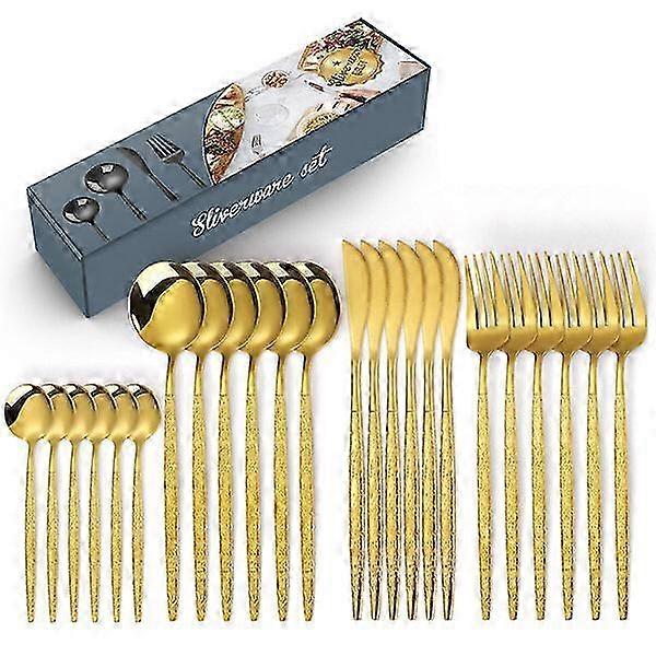 Tableware Set, Dishwasher Safe, 24 Pieces, Party Dinnerware