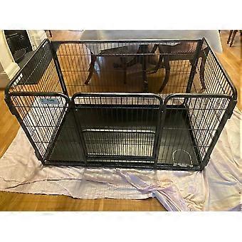 Dog cage medium used