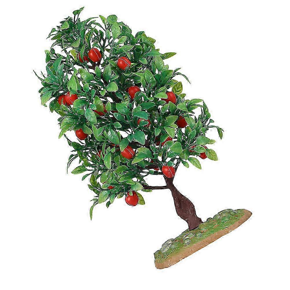 Artificial Apple Tree Model compatible with Decoration with Realistic Simulation Design