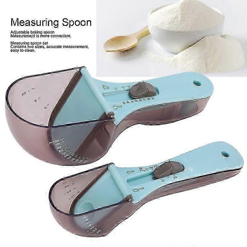 Scoop Multifunctional Metering Precise Scale Cooking Measuring Spoon Adjustable 26-27