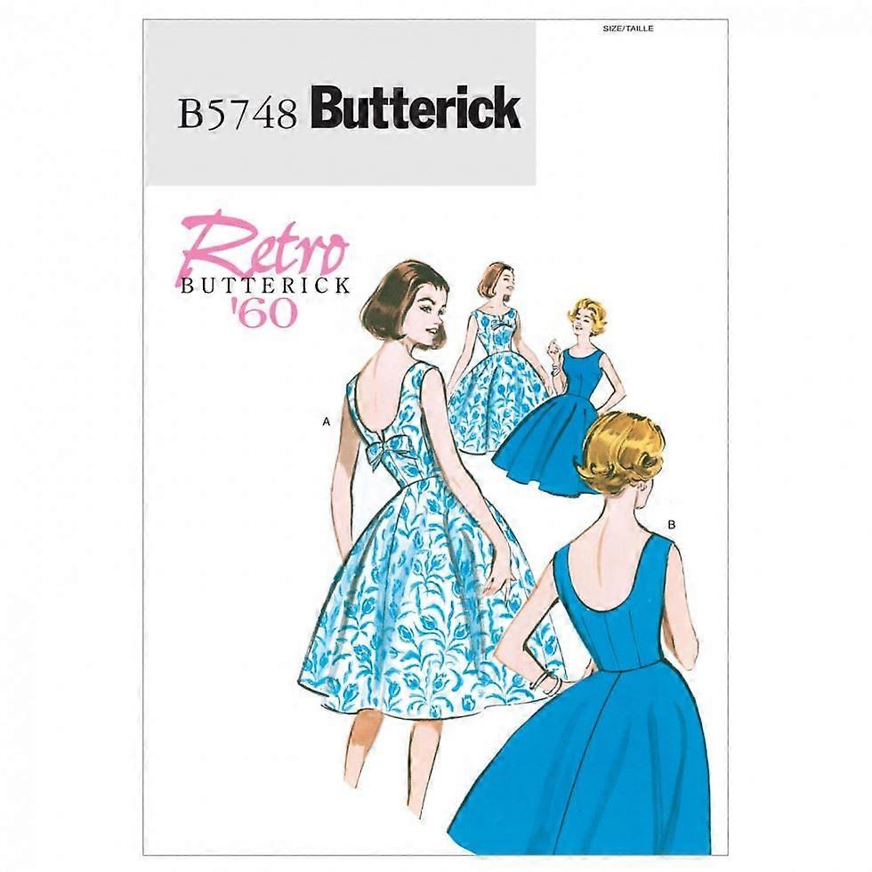 Butterick Sewing Pattern 5748 14-16-18-20-22