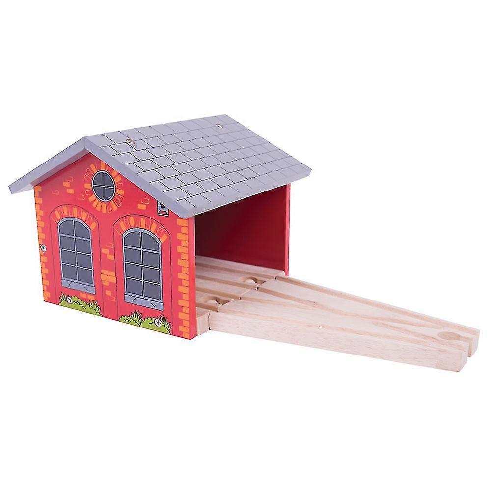 Double Engine Shed Toy