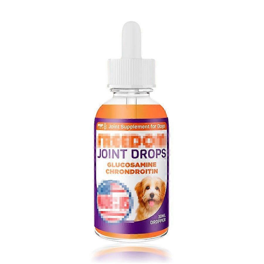 Gouttes liquides de glucosamine pour le soutien articulaire des chiens, 30 ml