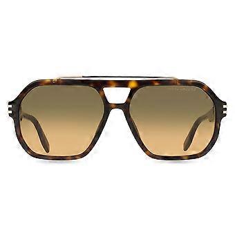 Marc Jacobs MARC 753/S 086/SE Full Rim  Men Pilot Sunglasses UV3 Original