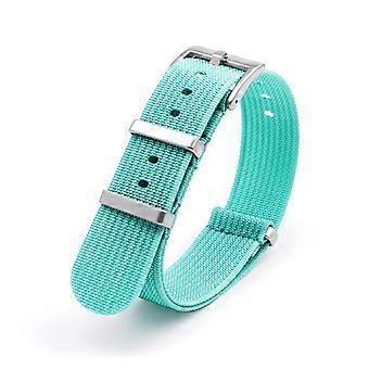 Nylonarmband, 18 mm, 20 mm, 22 mm, 24 mm, robuste Edelstahlschließe, Militärstandard, universelles Ersatzarmband für Tudor und Seiko