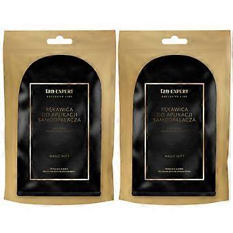 TanExpert Exclusive Line Magic Mitt Self-Tan Application Mitt 2-Pack