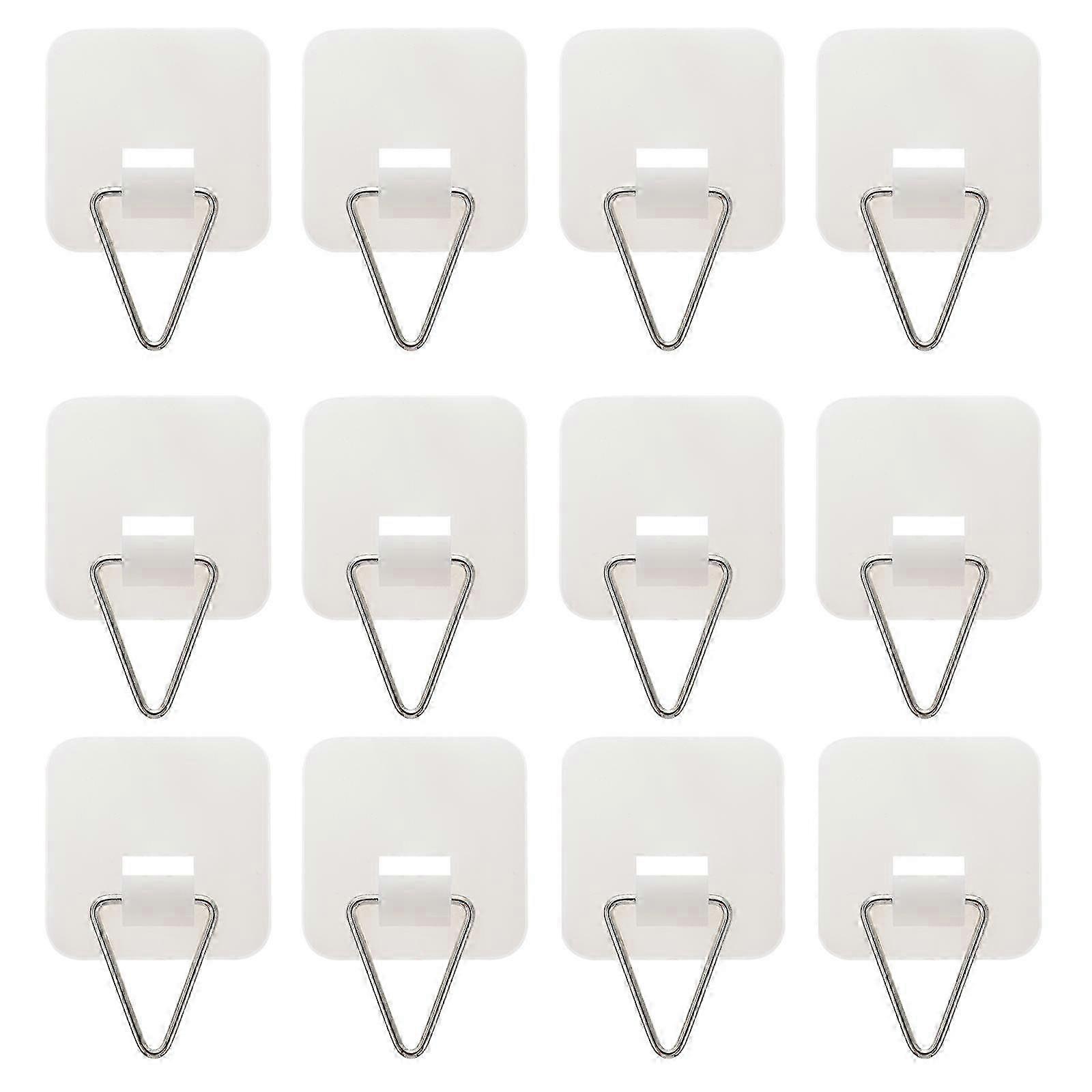 Kitchen Dish Fixator Hook for Storage 50Pcs White Practical Hooks