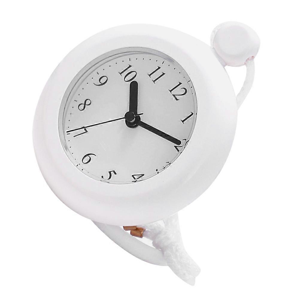 Bathroom Clock Waterproof Shower Clock Hanging Table Clock for Kitchen